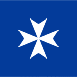 Krzyż na fladze amalfi