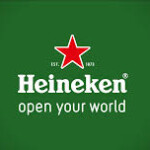 Czerwona gwiazda w logo marki Heineken